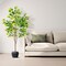 5FT Artificial Lemon Tree Tall Faux Lemon Tree 5 Feet(60in) Fake Lemon Tree Faux Plants with Realistic Trunk and Lifelike Leaves and Fruits for Home Office Decor